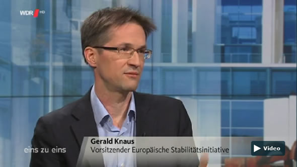 Gerald Knaus on German news show eins zu eins on 17 February 2016