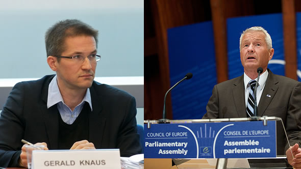Gerald Knaus at the Council of Europe – Thorbjørn Jagland, Secretary General of the Council of Europe. Photo: Council of Europe