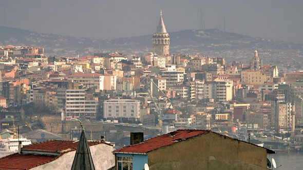 View of Galata, Istanbul. Photo: Alan Grant