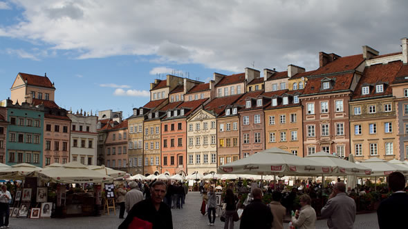 Warsaw old town. Photo: flickr/Neo_II