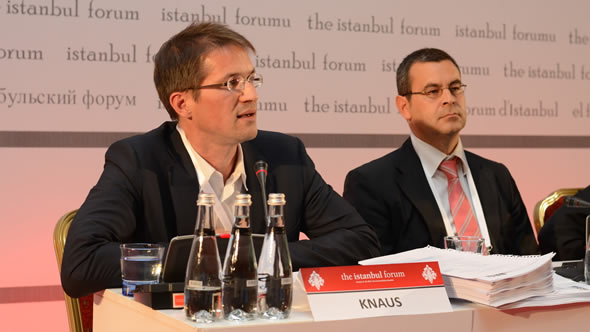 Gerald Knaus and Sinan Ülgen. Photo: The Istanbul Forum<