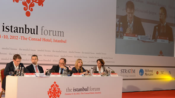View of the panel. Photo: The Istanbul Forum