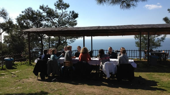 ESI staff retreat on the island of Büyükada, Turkey (March 2013). Photo: ESI