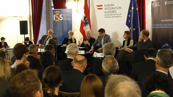 Panel discussion. Photo: Austrian Foreign Ministry