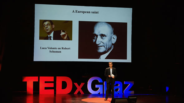 Gerald Knaus. Photo: TEDxGraz