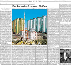 Süddeutsche Zeitung - Der Lohn des frommen Fleißes