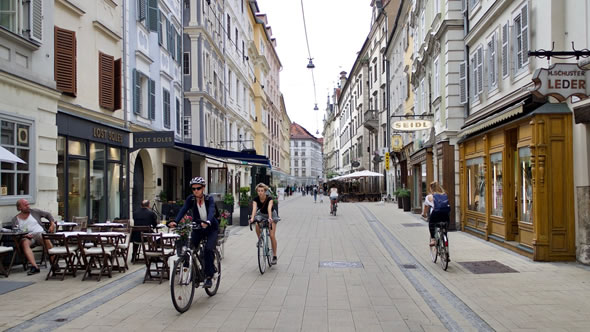 Graz old town. Photo: ESI