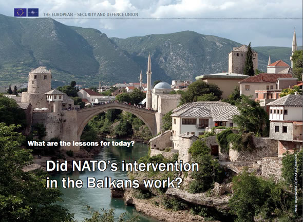 Interview with Gerald Knaus. Photo: Screenshot/The European Security and Defence Union