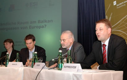 Ivana Dulić-Marković, Gerald Knaus, Eberhard Busek and Andrä Rupprechter