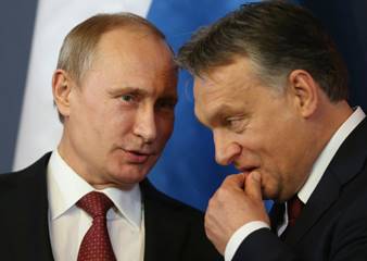 Vladimir Putin ve Viktor Orban