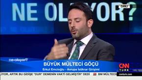 Erkut Emcioglu on CNN Türk