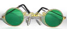 Green spectacles
