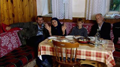 On the road to EU membership: Family in Northern Montenegro