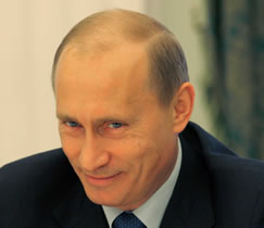 Vladimir Putin. Photo: Wikimedia Commons
