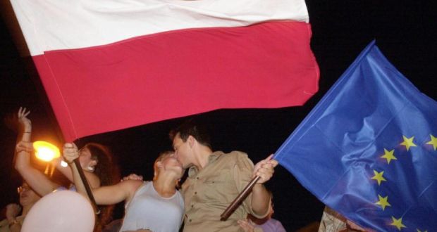 Poland celebrating 2004