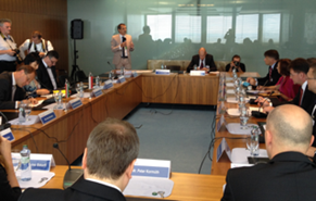 Kristof at V4 ministers' meeting in Bratislava