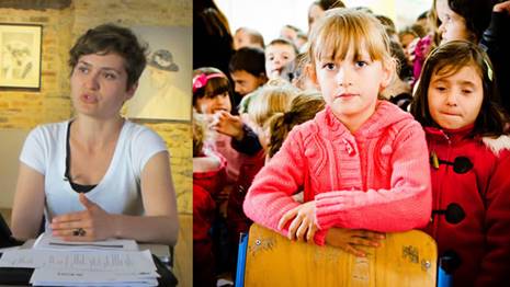 Besa Shahini – Schol children in Kosovo. Photos: ESI – flickr/Stephen Luke