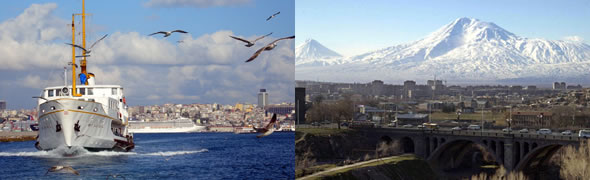 İstanbul Masalı(explore). Photo: flickr/Cengiz.uskuplu - Yerevan and Mount Ararat