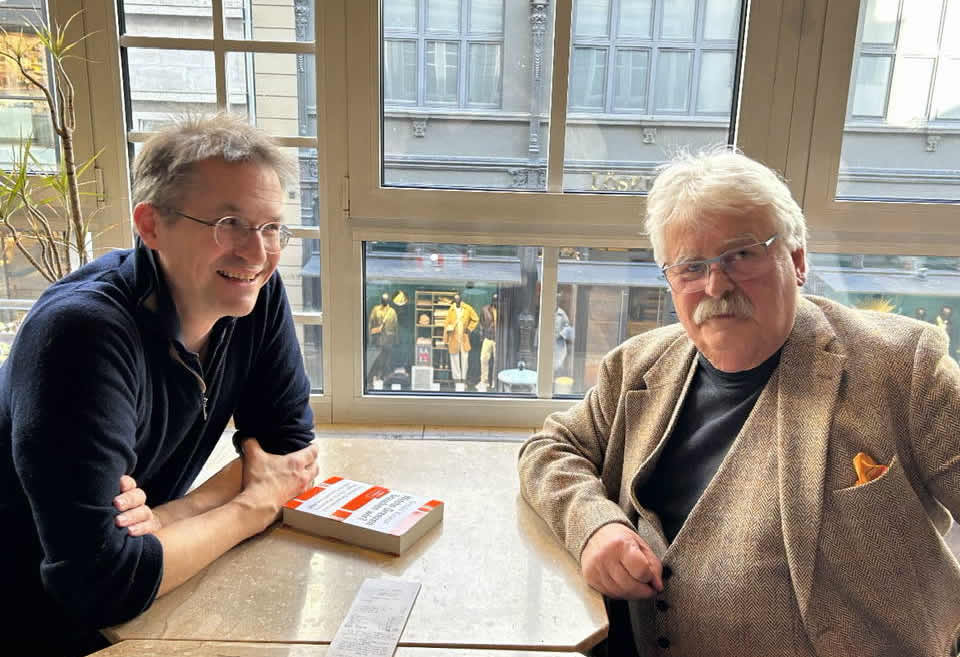 Gerald Knaus and Elmar Brok. Photo: ESI