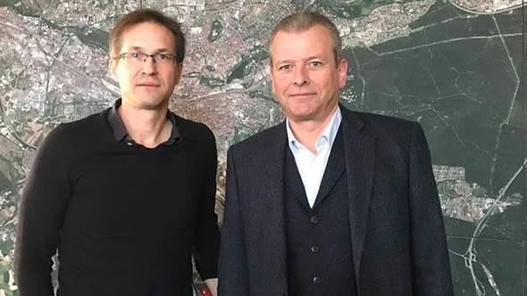 Gerald Knaus and Ulrich Maly. Photo: ESI