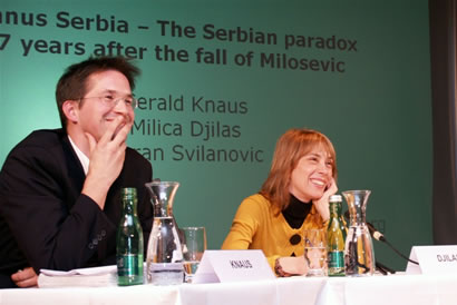 Gerald Knaus and Milica Djilas