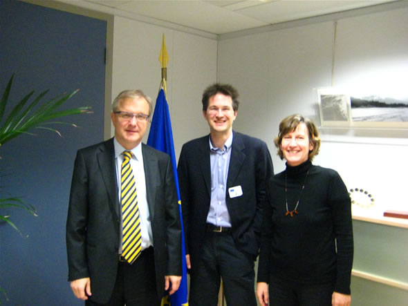 Olli Rehn, Gerald Knaus, and Alexandra Stiglmayer
