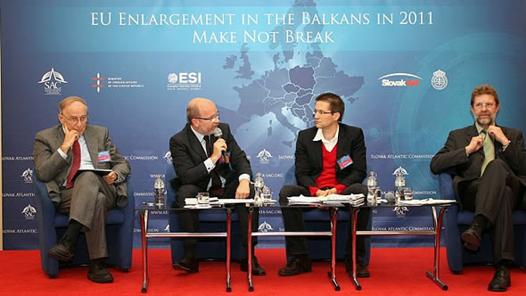 Gerald Knaus (second from right). Photo: Slovak Ministry of Foreign Affairs