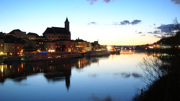 Passau, old town. Photo: flickr/Deningures