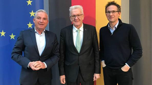 Discussing returns with the government of Baden-Württemberg (January 2019)