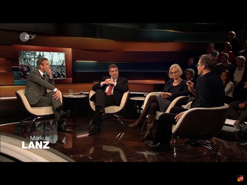 Debate in ZDF with former foreign minister Sigmar Gabriel – Markus Lanz (March 2020) 