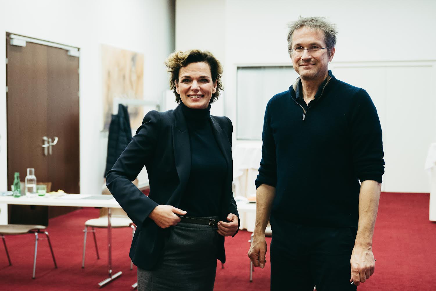 Gerald Knaus and Pamela Rendi-Wagner (Chairwoman of the Austrian Social Democratic Party). Photo: SPÖ