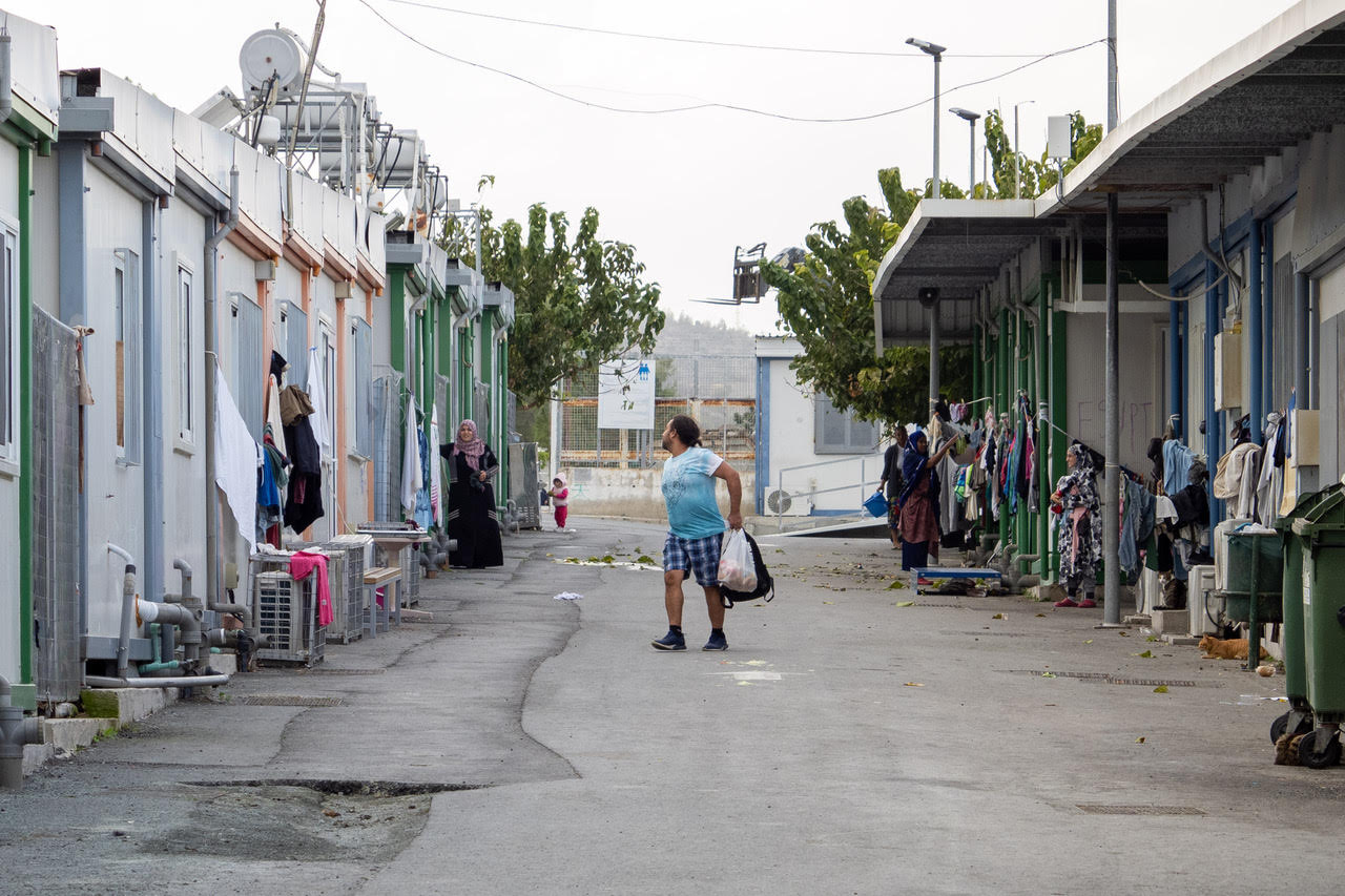 The Kofinou refugee camp for vulnerable asylum seekers. It is the best camp in Cyprus and will be expanded in the coming months. Photo: Kristof Bender/ESI.