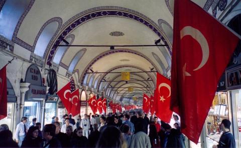 Istanbul, the Grand Bazaar. Photo: Alan Grant